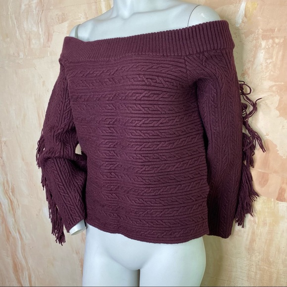 XXL RACHEL by Rachel Roy Knit Off Shoulder Sweater - Picture 4 of 7